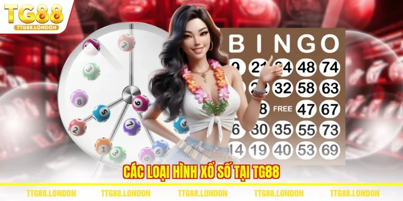 Các loại hình xổ số tại TG88